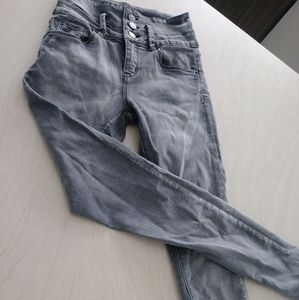 Ultra high rise skinny jeans